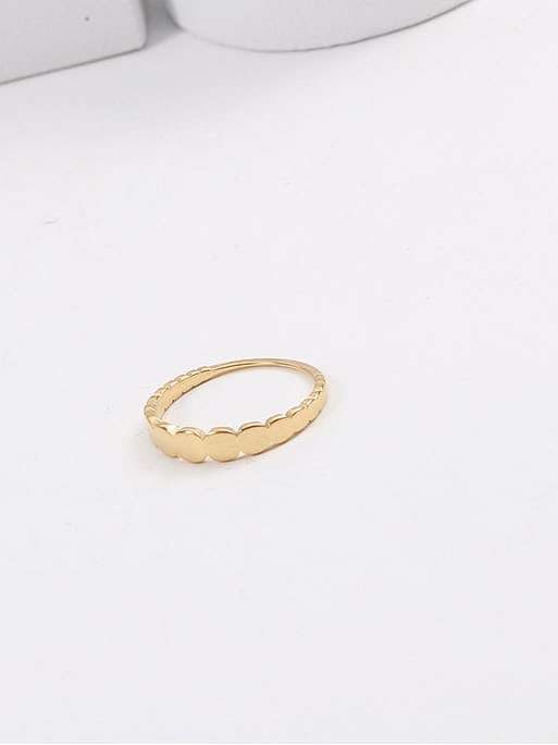 Titanium Steel Geometric Minimalist Band Ring