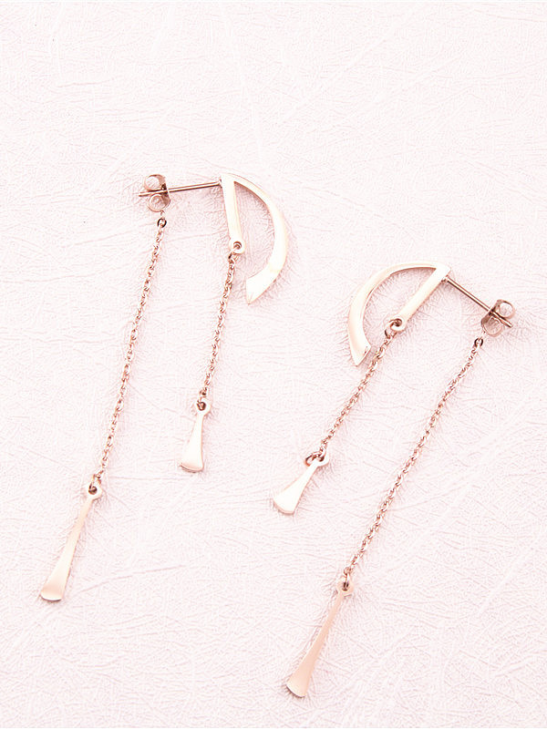 Valentine's Day Gift Tassel Drop Earrings