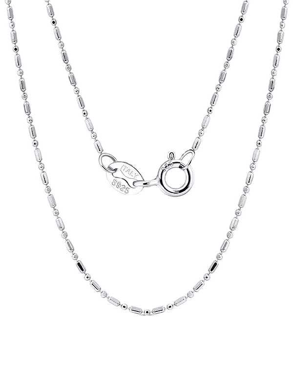 925 Sterling Silver Minimalist Drip Chain