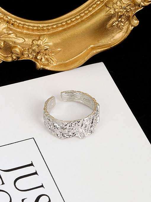 925 Sterling Silver Geometric Minimalist Band Ring
