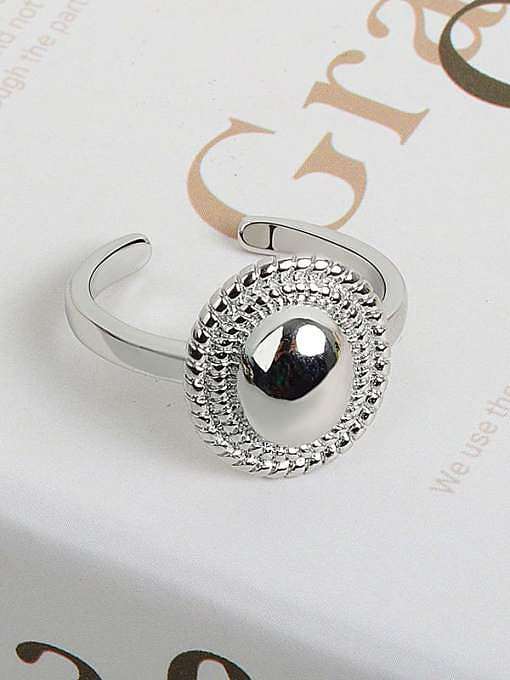 925 Sterling Silver Geometric Minimalist Band Ring