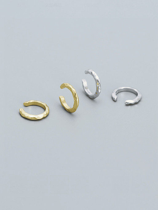 925 Sterling Silver Geometric Minimalist Stud Earring