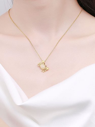 925 Sterling Silver Jade Animal Minimalist Necklace