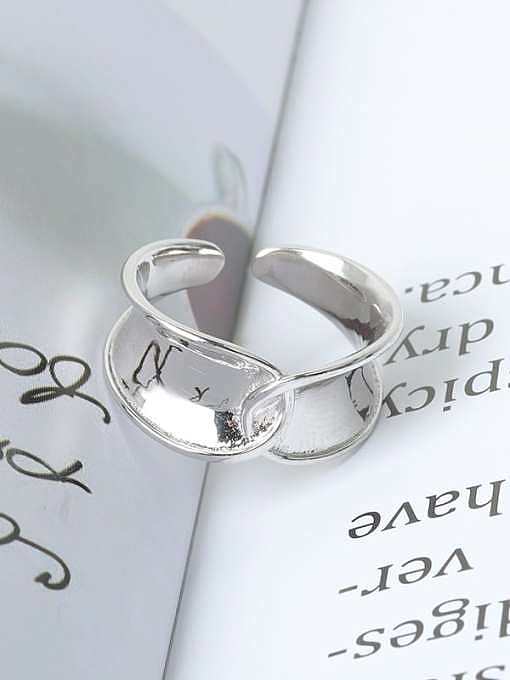 925 Sterling Silver Geometric Minimalist Band Ring