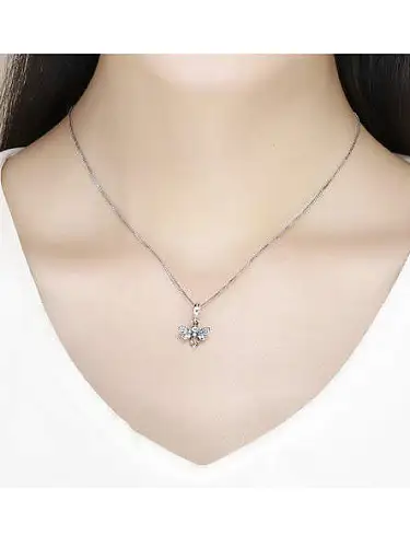 925 silver cute bee charms