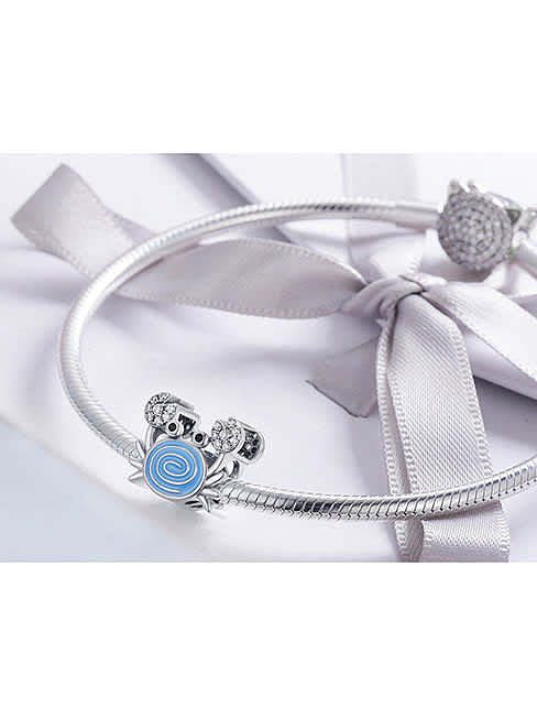 Charms de la vie marine en argent 925