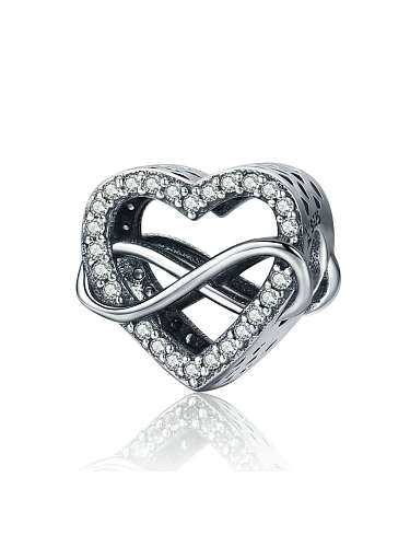 breloques coeur en argent 925