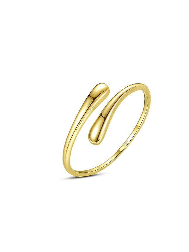 925 Sterling Silver Geometric Minimalist Band Ring