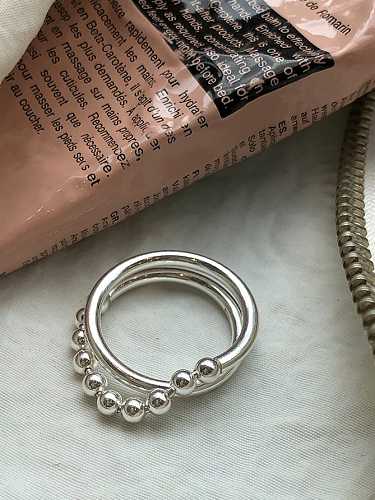 Stapelbarer Ring aus 925er Sterlingsilber