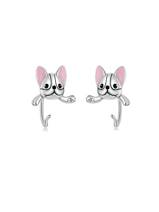 925 Sterling Silver Animal Cute Stud Earring