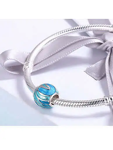 925 silver drip process charms