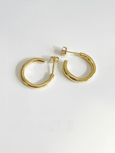 Sterling silver minimalist irregular earrings