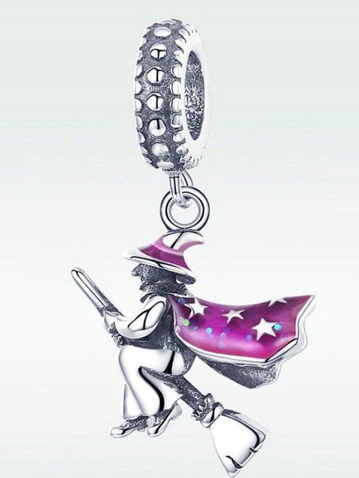 925 Silver Witch charms