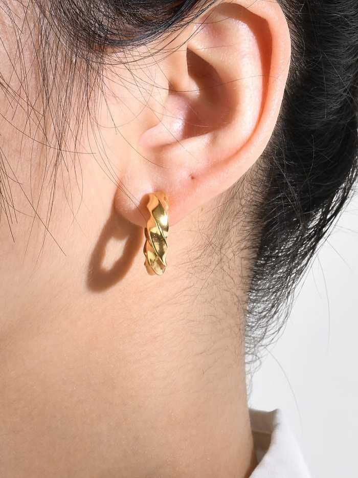 Stainless steel Geometric Minimalist Stud Earring