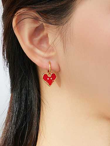 925 Sterling Silver With Gold Plated Minimalist Heart Clip On Earrings