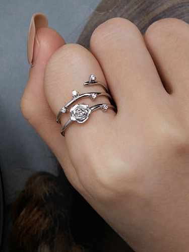 925 Sterling Silver Geometric Minimalist Stackable Ring