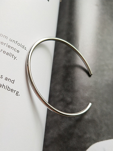 Sterling Silver minimalist bracelet