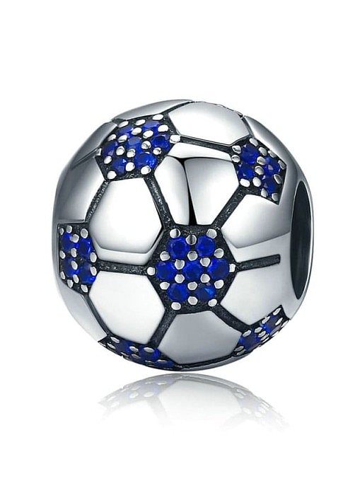 925 silver various sports ball charms