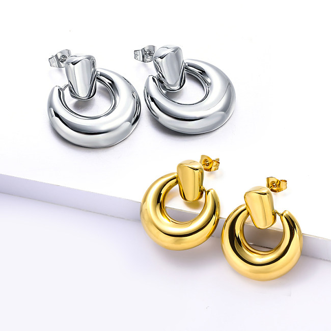 SimplE Stainless Steel Geometrict Earrings
