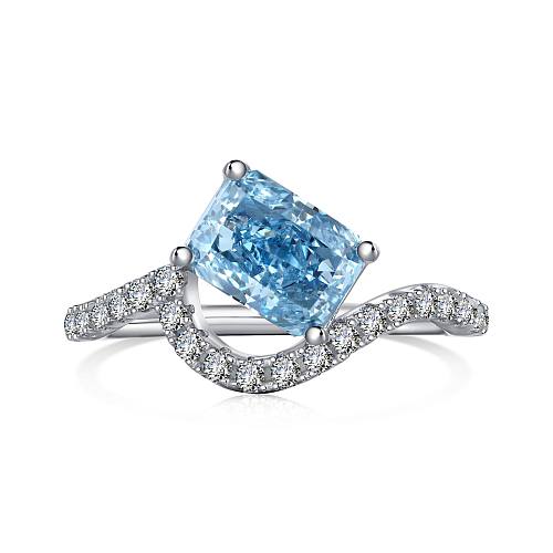 A Crush Ice Zirconia Engagement Ring