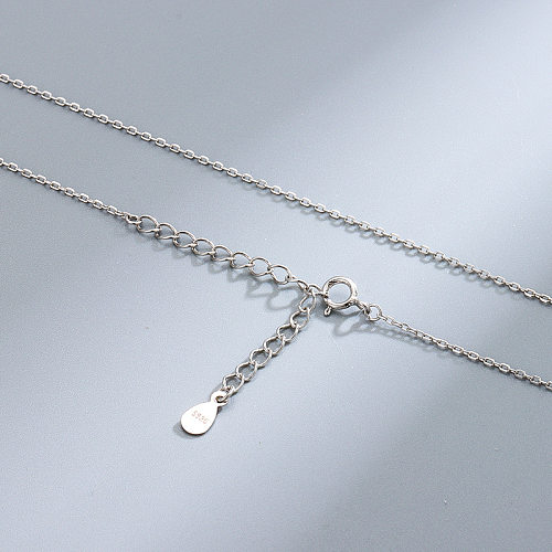 mm-Kabelkette Halsketten aus Sterlingsilber