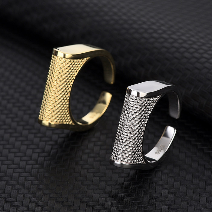 Sterling Silver Hip-hop Toe Ring