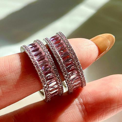 Sterling Silver Zirconia Band Stackable Ring