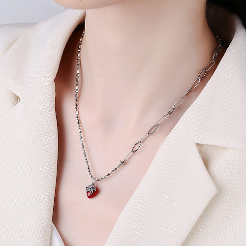 Vintage Strawberry Chain Necklaces