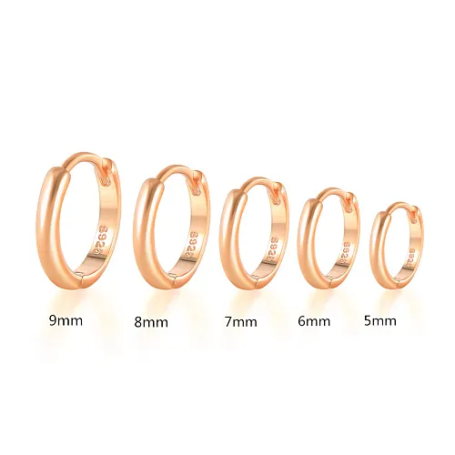 pcs ////mm Silver Hoop Earring