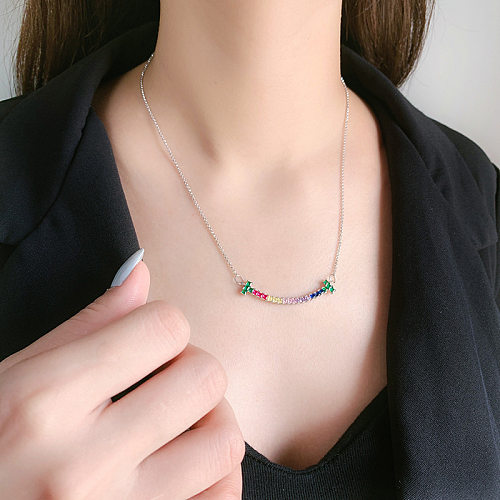 Collares Sonrisa Circonitas Arcoiris