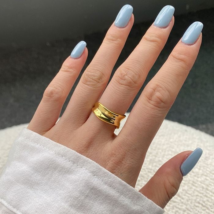 Stylish Irregular Curved Toe Ring