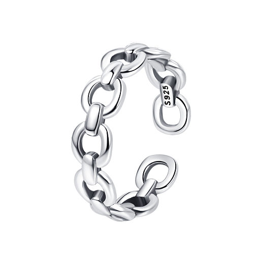 Silver Link Chain Toe Rings