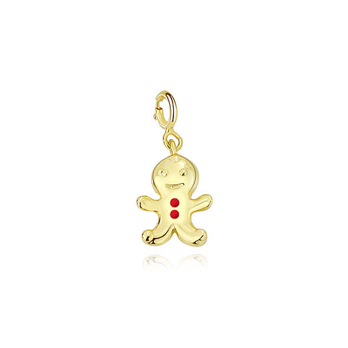 Christmas Gingerbread Man Charms Pendants