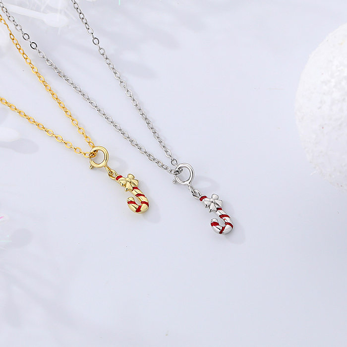 Christmas Candy Cane Necklaces