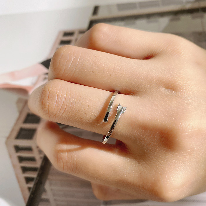 Silver Rose Toe Ring