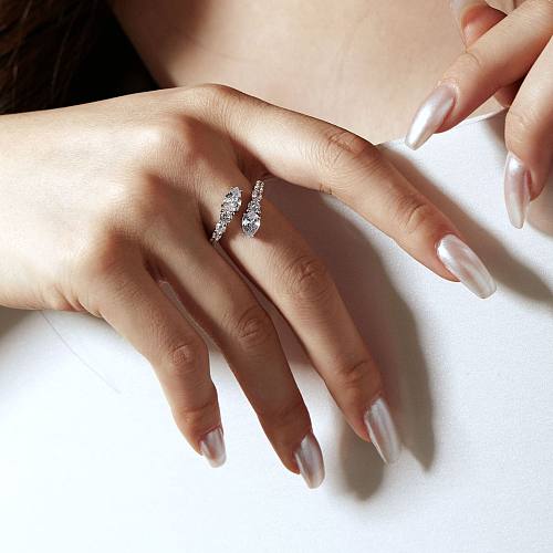 Luxury Pear Zirconia Toe Ring