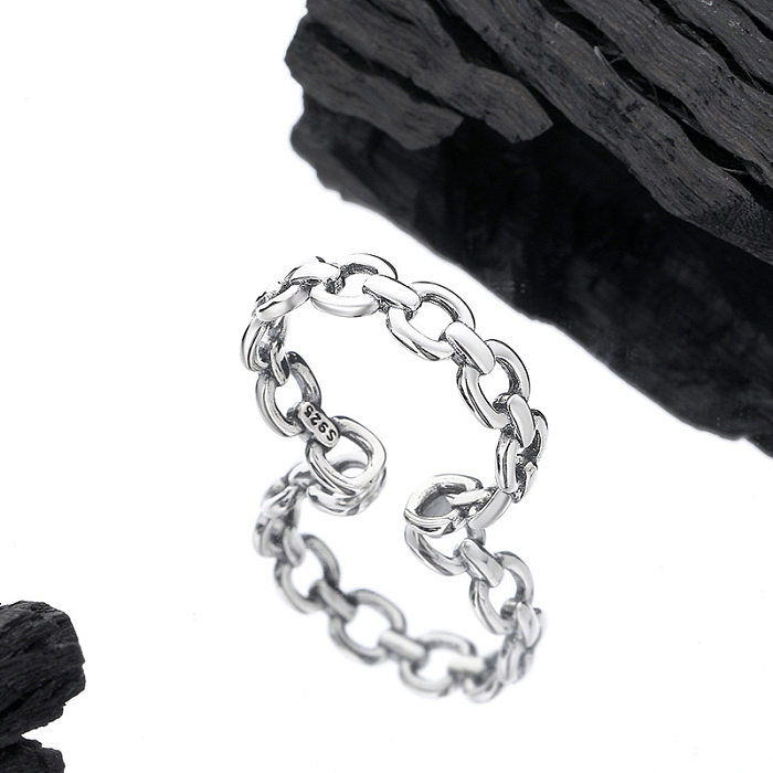 Silver Link Chain Toe Rings