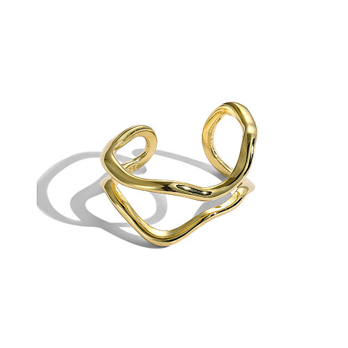 Punk Curved Lines Toe Ring