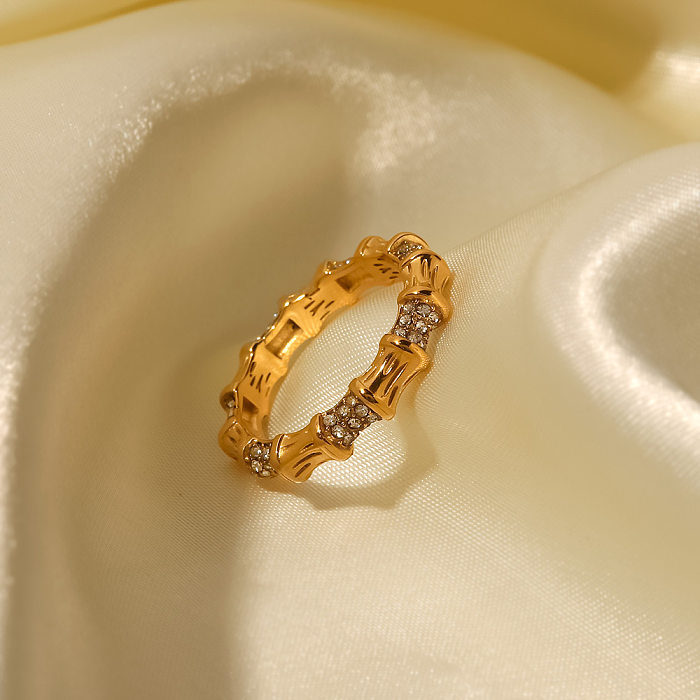 Anéis de diamante artificiais do embutimento redondo de aço inoxidável da forma 1 parte
