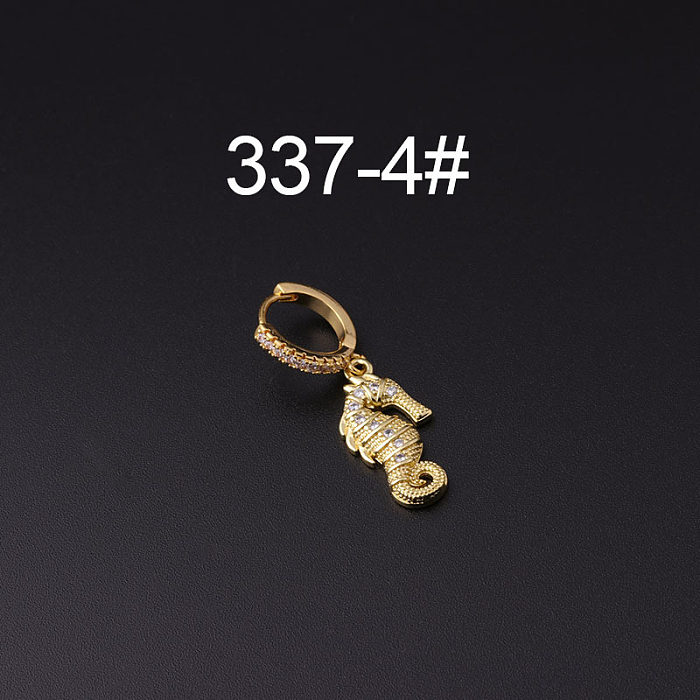 Fashion Micro-inlaid Irregular Earrings
