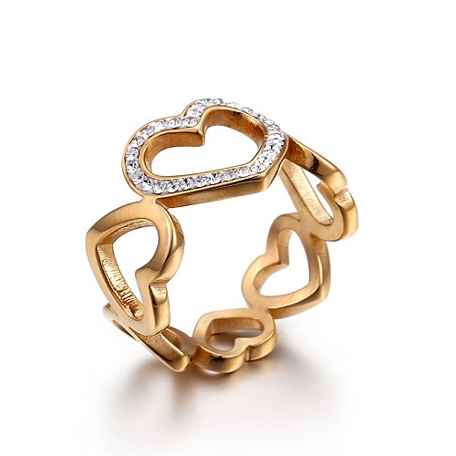 أتمنى المجوهرات الأوروبية والأمريكية نمط خاتم المرأة الماس الملحقات عبر الحدود العرض زخرفة بالجملة