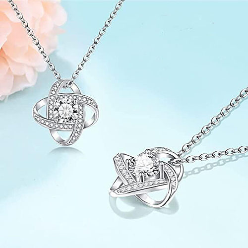Schlichter Stil, runde Halskette mit ausgehöhlten Diamantohrringen aus Edelstahl