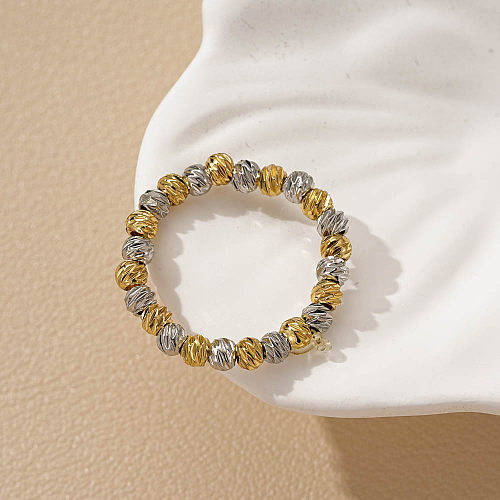 Estilo vintage estilo simples geométrico cobre pulseiras brincos colar