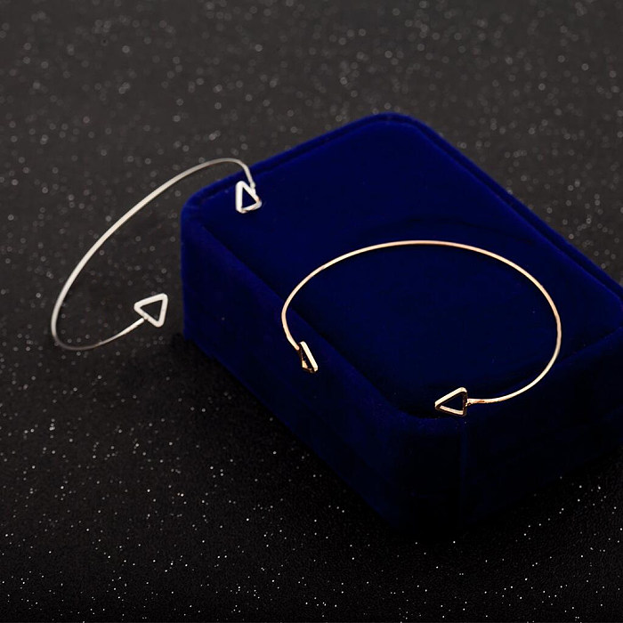 Bracelet en cuivre géométrique de style simple 1 pièce