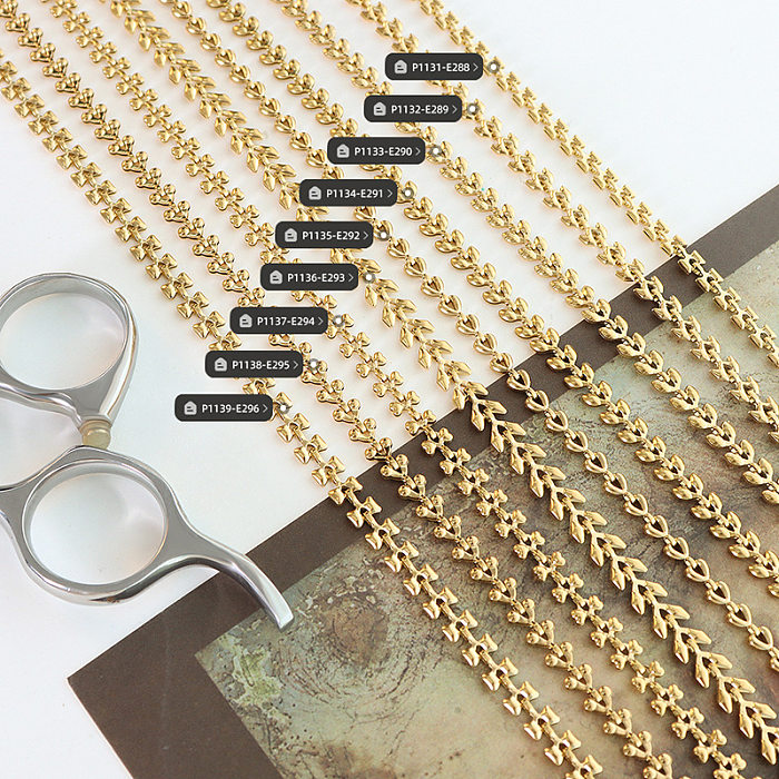 Niche Design Geometric Diversity Stitching Bracelet Necklace Titanium Steel Non-fading