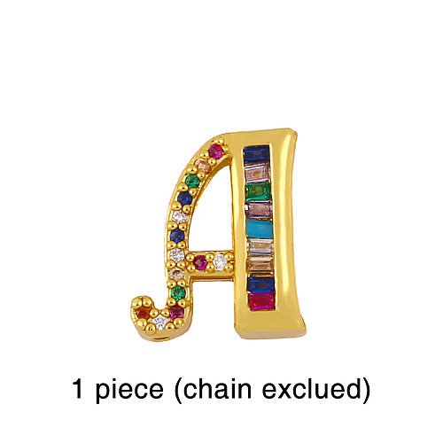 Accesorios de explosión pulsera de malla personalidad DIY26 letra cinturón de malla pulsera pareja joyería al por mayor