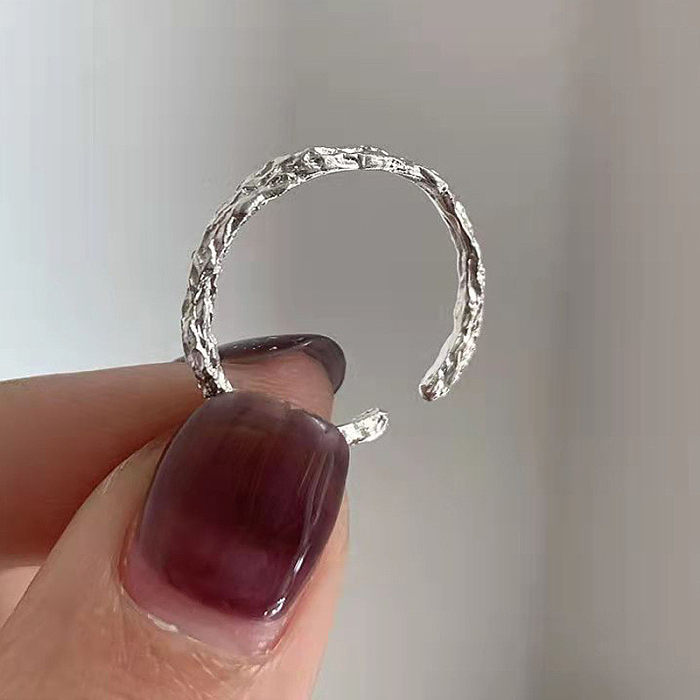 Romantischer, moderner Stil, einfacher Stil, Tierbuchstabe, Herzform, Legierung, Kupfer, vergoldet, versilbert, künstliche Edelsteine, künstliche Perlen, künstlicher Diamant, offener Ring in großen Mengen