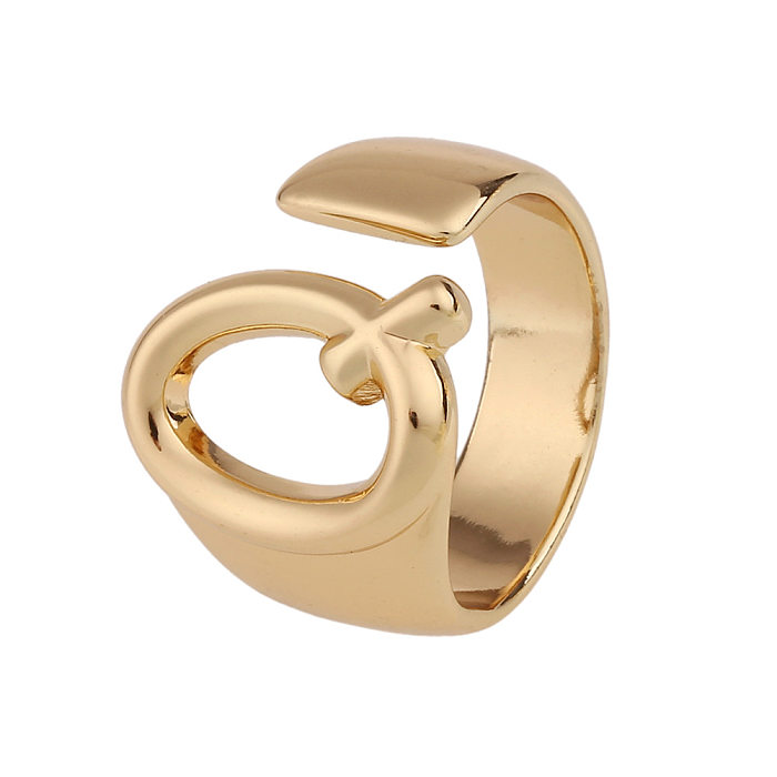 Fashion New Style Copper 26 English Letter Ring