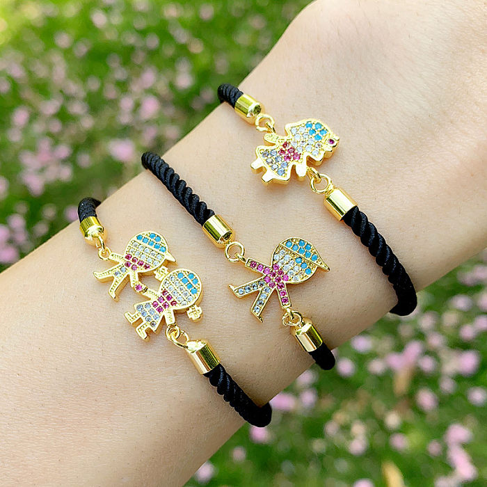 Pulsera de moda, joyería Yiwu, venta al por mayor, pulsera clásica coreana para niño y niña, regalo