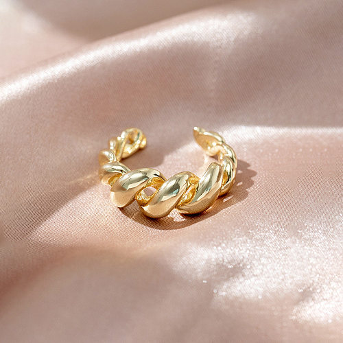 Simple Style Devil'S Eye Copper Plating Gold Plated Rings